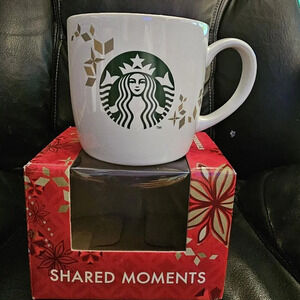 Starbucks Christmas Coffee Mug Shared Moments Cup 2013